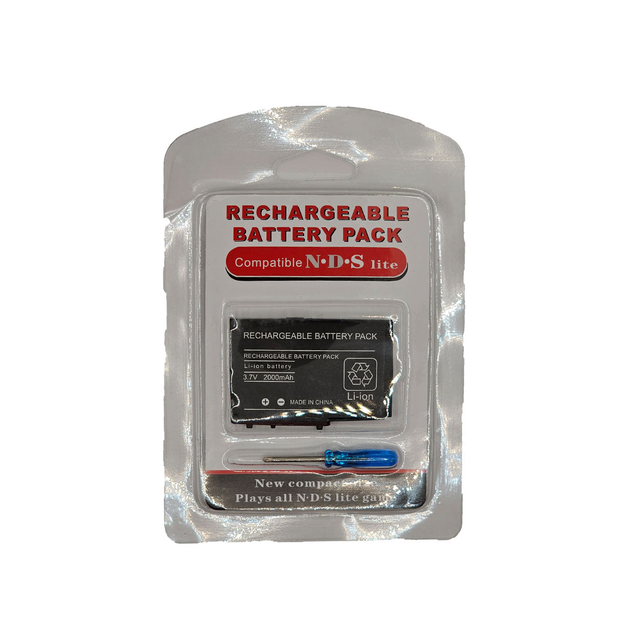 Original Nintendo DS Lite Battery - High Capacity Replacement Battery for Nintendo DS Lite - Perfect for Gaming On The Go and Long Play Sessions