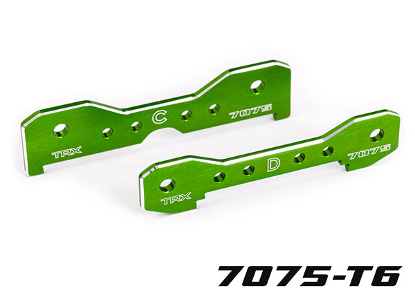 High-Performance Aluminum Rear Tie Bars - Green - Enhance Vehicle Stability & Handling for Racing & Off-Road Driving