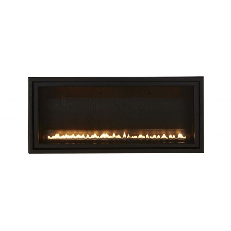 Empire Boulevard SL 30 Vent-Free Linear Gas Fireplace - 30 Inch Modern Fireplace Insert with Remote Control | Perfect for Living Rooms, Bedrooms & Patios