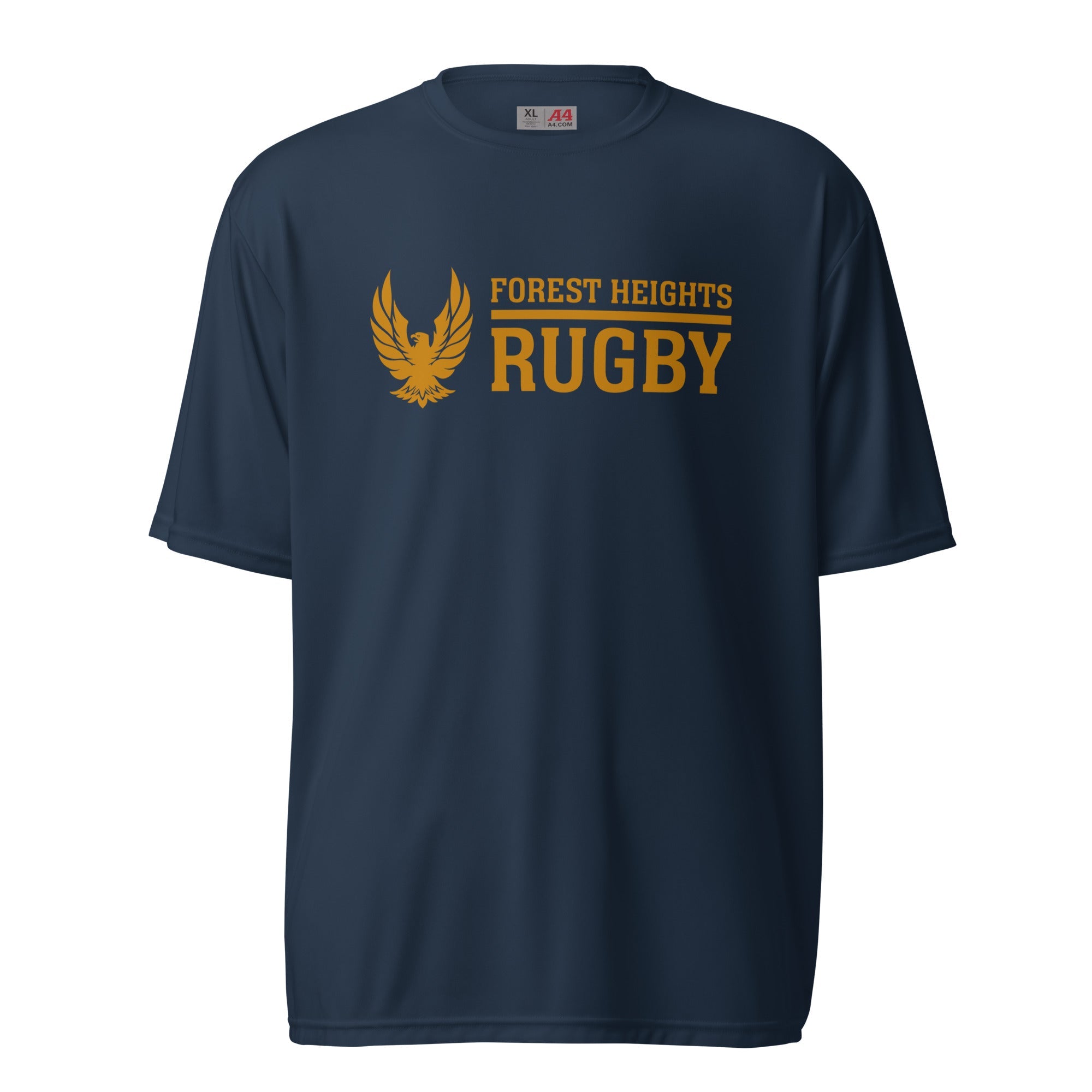 GHFH Rugby Performance T-Shirt - Breathable, Moisture-Wicking Jersey for Men - Perfect for Rugby Training, Games & Casual Wear