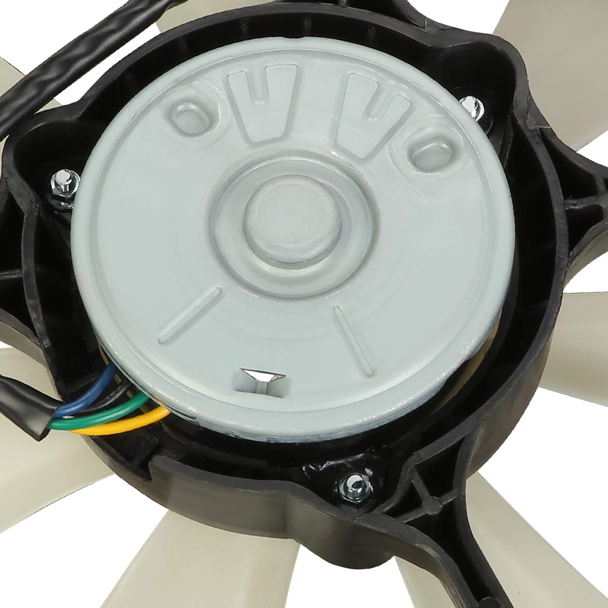 Auto Dynasty SZ3115104 OE Style Radiator Cooling Fan Assembly - Compatible with 2002-2007 Suzuki Aerio | Perfect for Engine Cooling & Overheating Prevention | DIY Auto Repair & Maintenance
