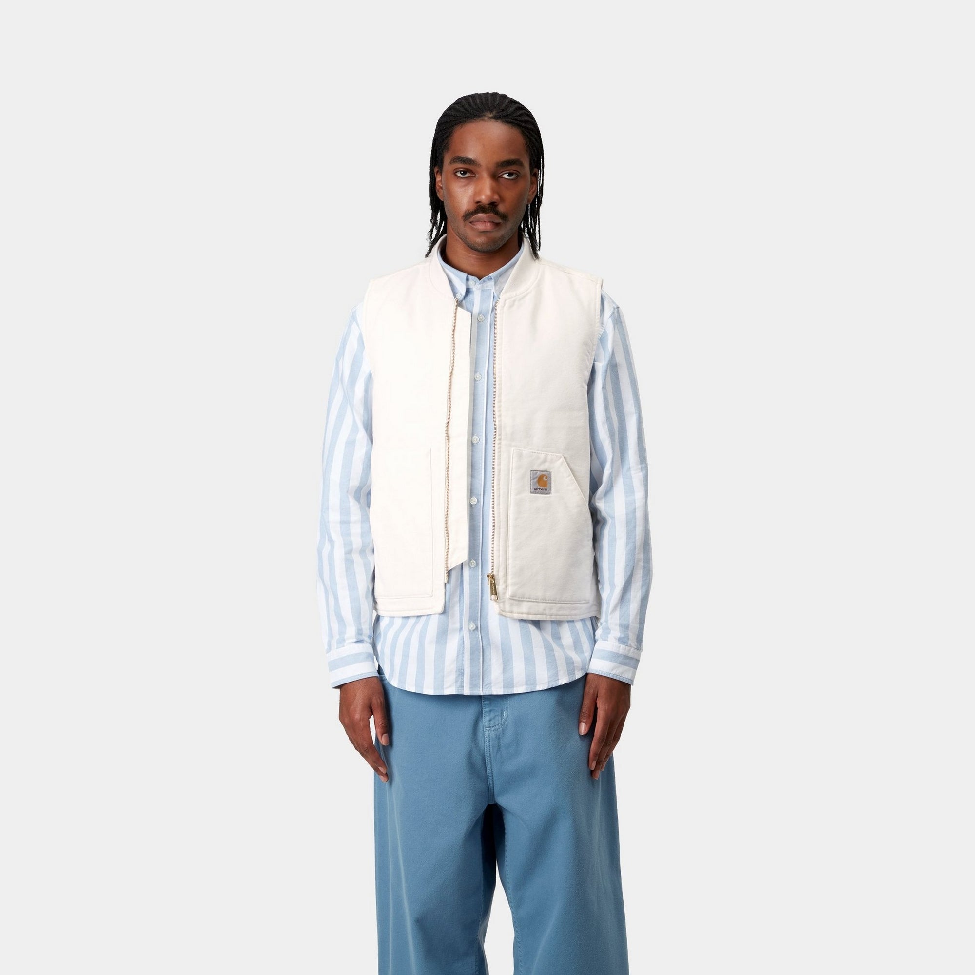 Men's Spring Waxed Cotton Vest - Lightweight Outdoor Jacket for Hiking, Camping & Casual Wear