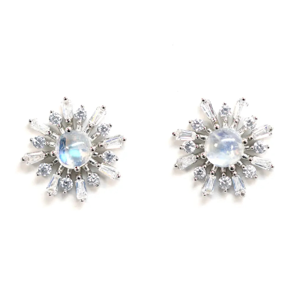 Sonya Studs - Stylish Rhinestone Earrings for Women | Trendy Fashion Jewelry for Parties, Weddings & Special Occasions