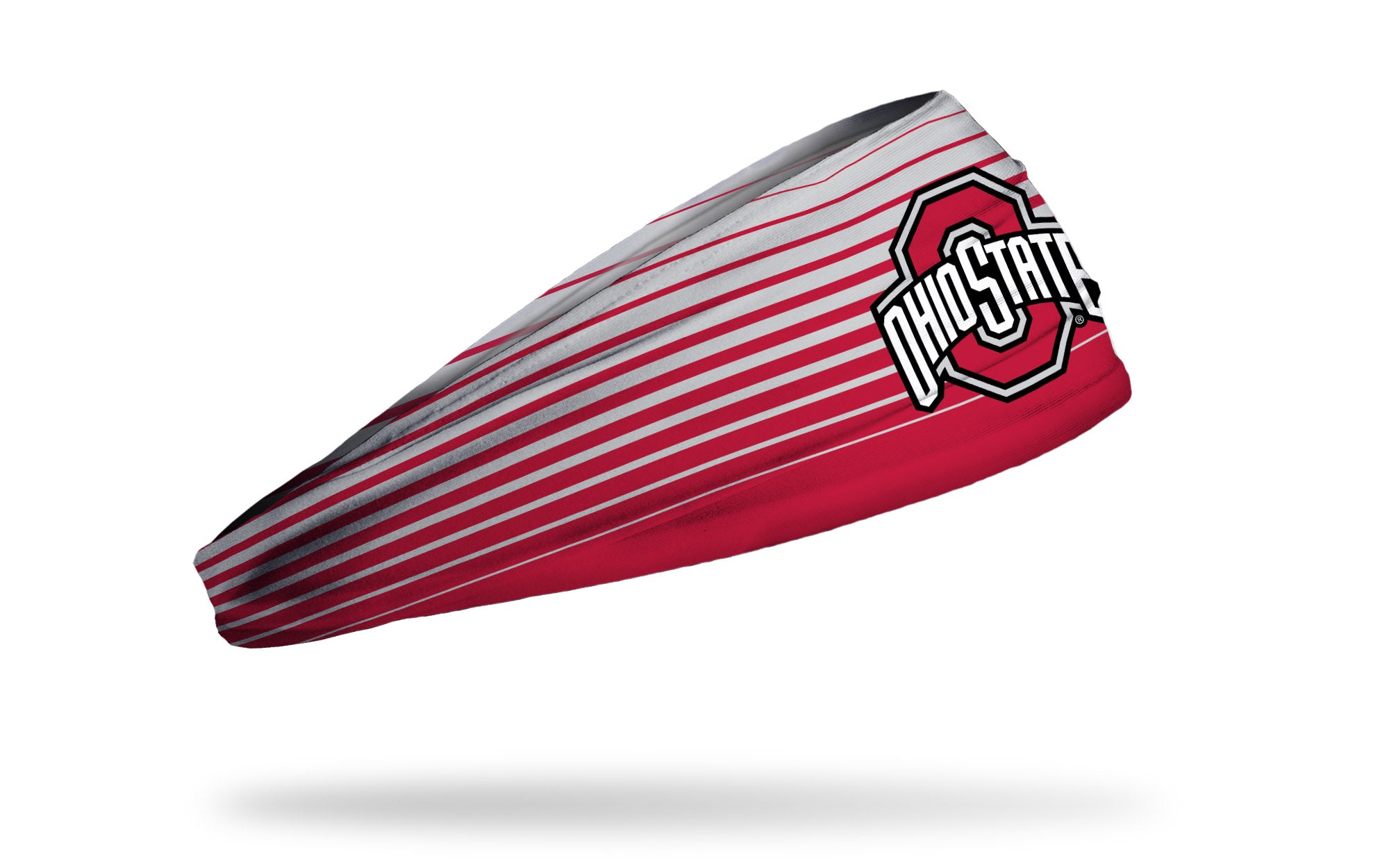 Ohio State Buckeyes Gradient Stripe Big Bang Lite Headband - Adjustable Sports Headband for Running, Basketball, Workouts & Fan Gear