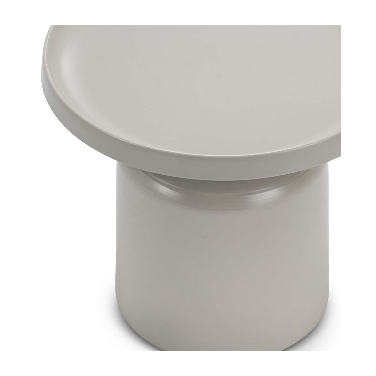 Javi Pedestal Tray Side Table - Modern End Table with Removable Tray Top for Living Room, Bedroom, or Office - Perfect for Holding Drinks, Books, and Decor