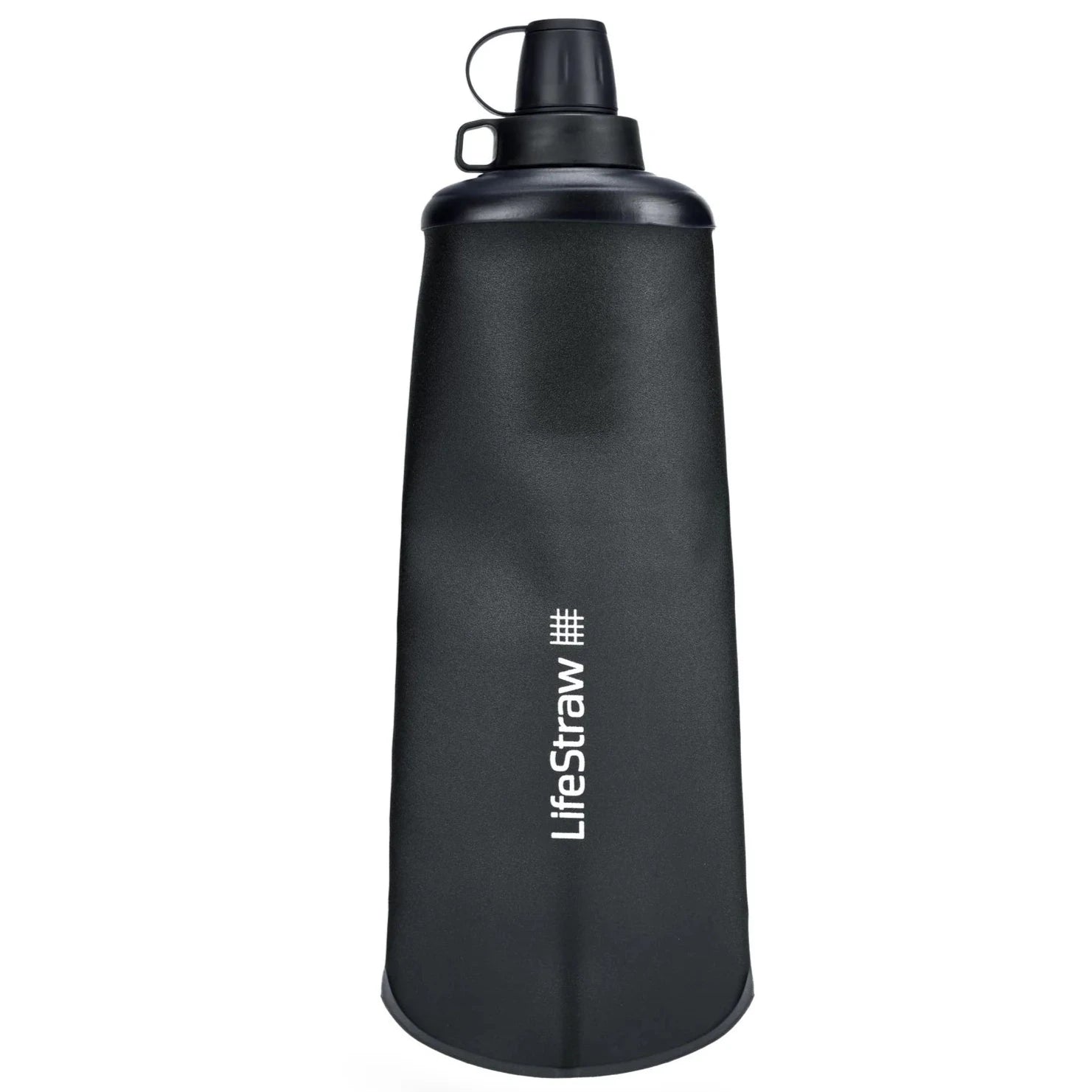 LifeStraw Peak Series Collapsible Water Bottle 1L - Portable Filter Bottle for Hiking, Camping & Emergency Preparedness