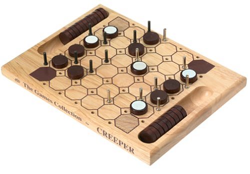 Fun Creeper Wooden Game Set - Classic Strategy Board Game for Kids & Adults - Perfect for Family Game Nights, Parties, and Educational Play