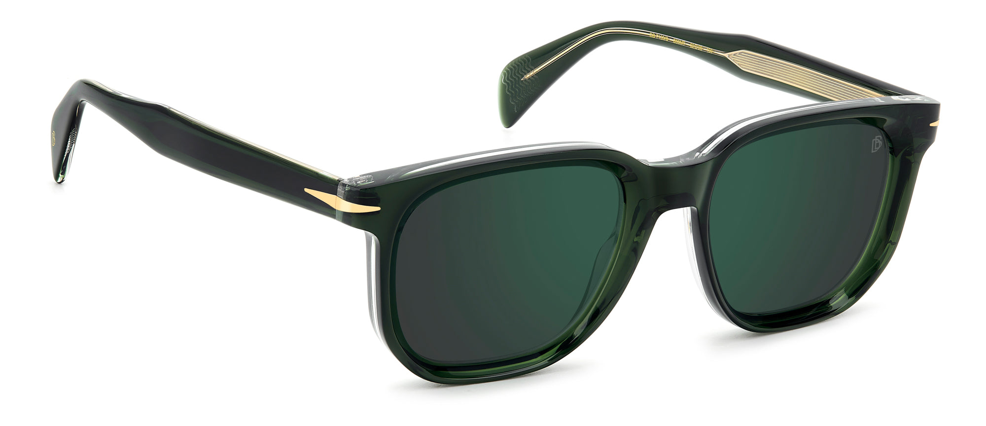 David Beckham DB7133/S Sunglasses - Polarized UV Protection Aviator Style for Men & Women - Perfect for Driving, Travel & Outdoor Activities