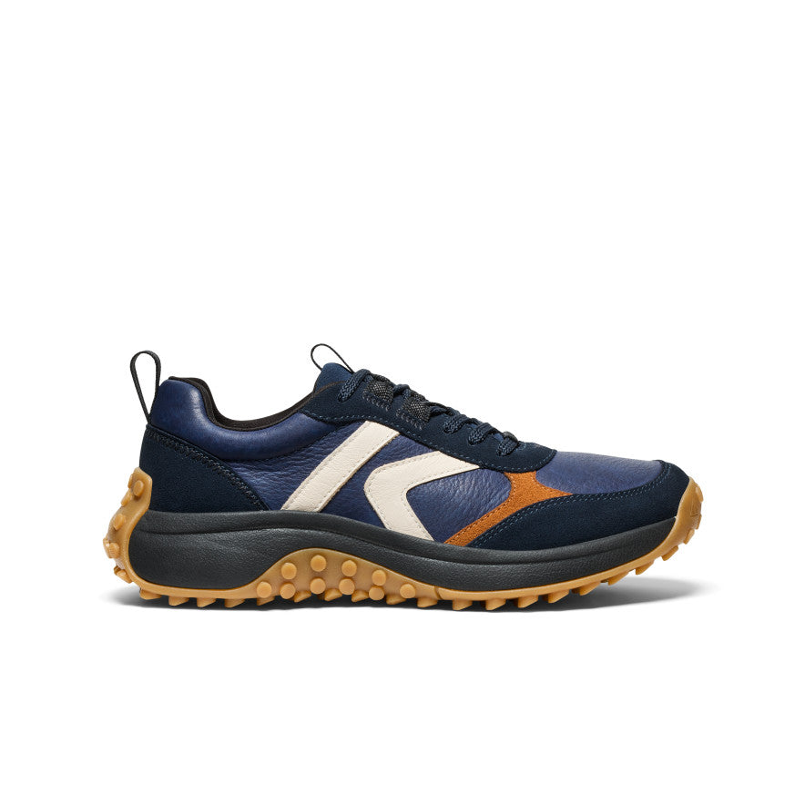 Women's KS86 Leather Sneakers - Sky Captain/Birch | Comfortable & Stylish Casual Shoes for Walking, Travel & Everyday Wear