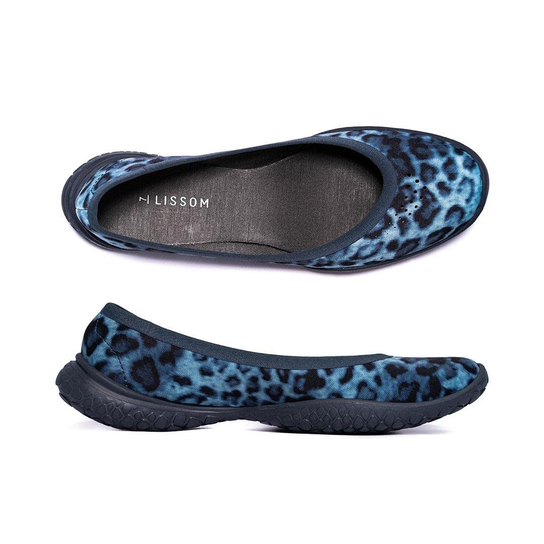 LISSOM Women's Ballet Flats - Lightweight Slip-On Comfort Shoes with Stretchy & Flexible Design, Machine Washable for All-Day Wear - Perfect for Work, Travel, and Casual Outings