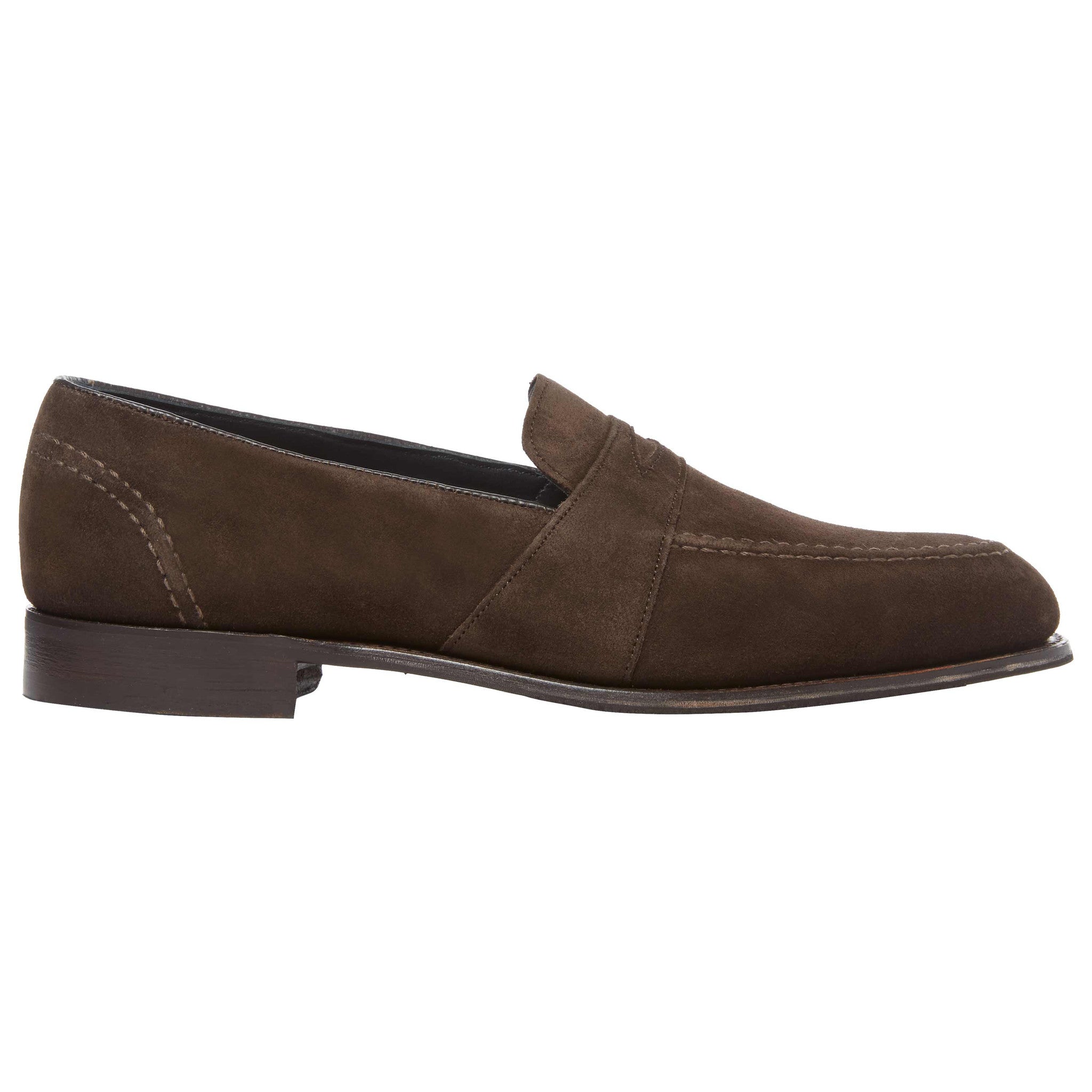 Stanley Brown Suede Loafers for Men - Comfortable Slip-On Dress Shoes - Perfect for Business, Casual & Office Wear
