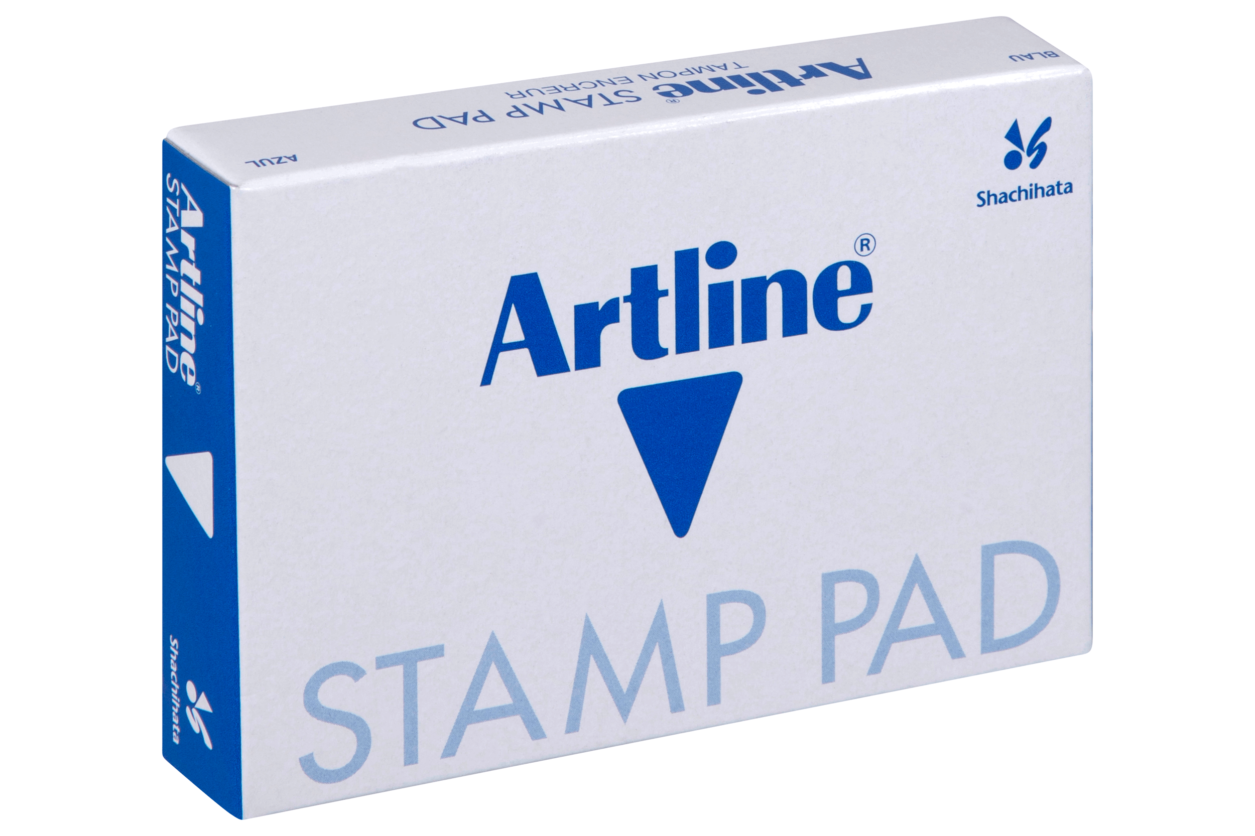 Artline EHJ 2 Blue Stamp Pad - 56mm x 90mm Ink Pad for Office, School & Crafting - Perfect for Document Stamping, Scrapbooking & DIY Projects
