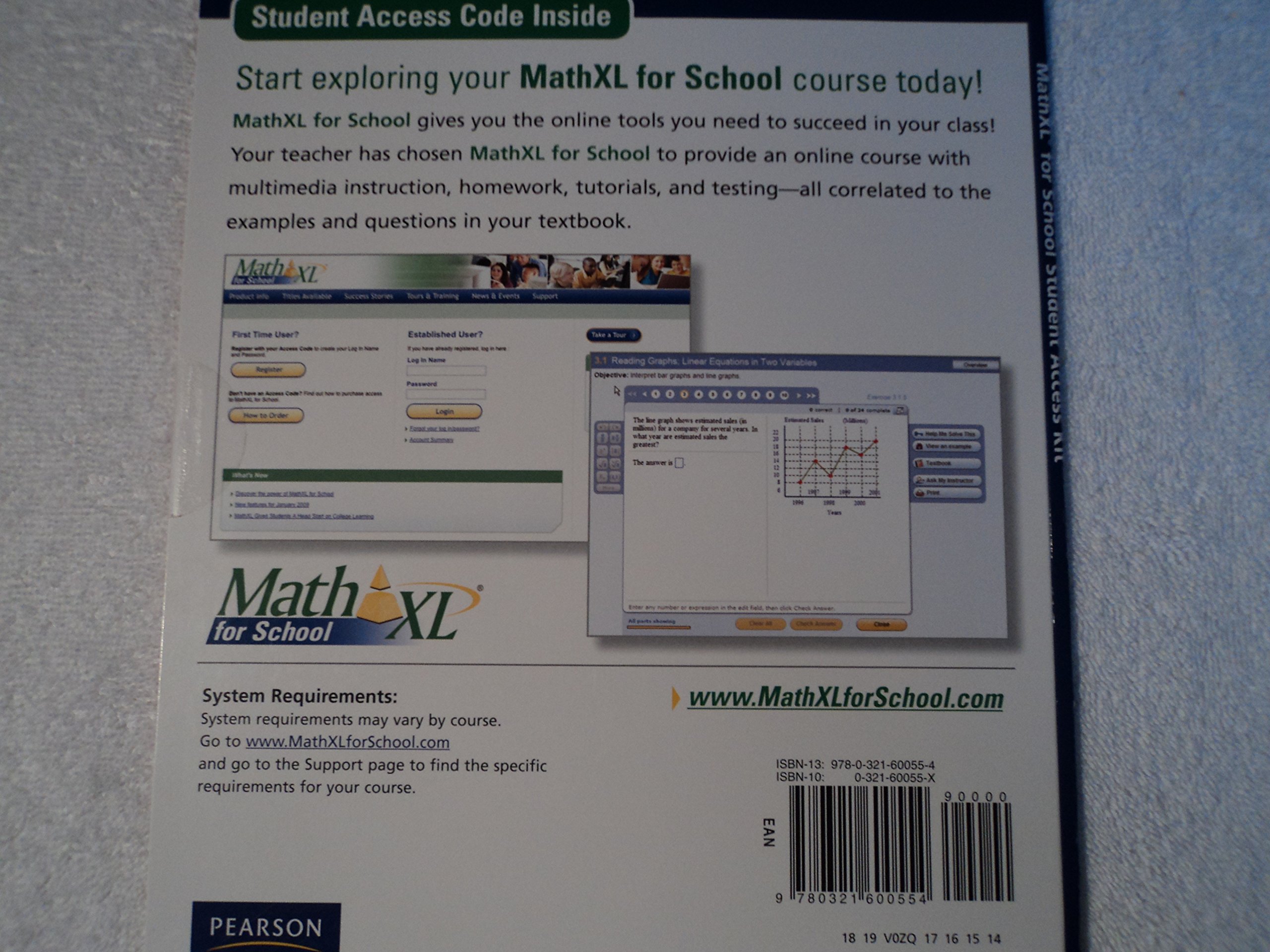 Precalculus MathXL Textbook for High School & College Students - Perfect for Online Learning & Homework Assignments