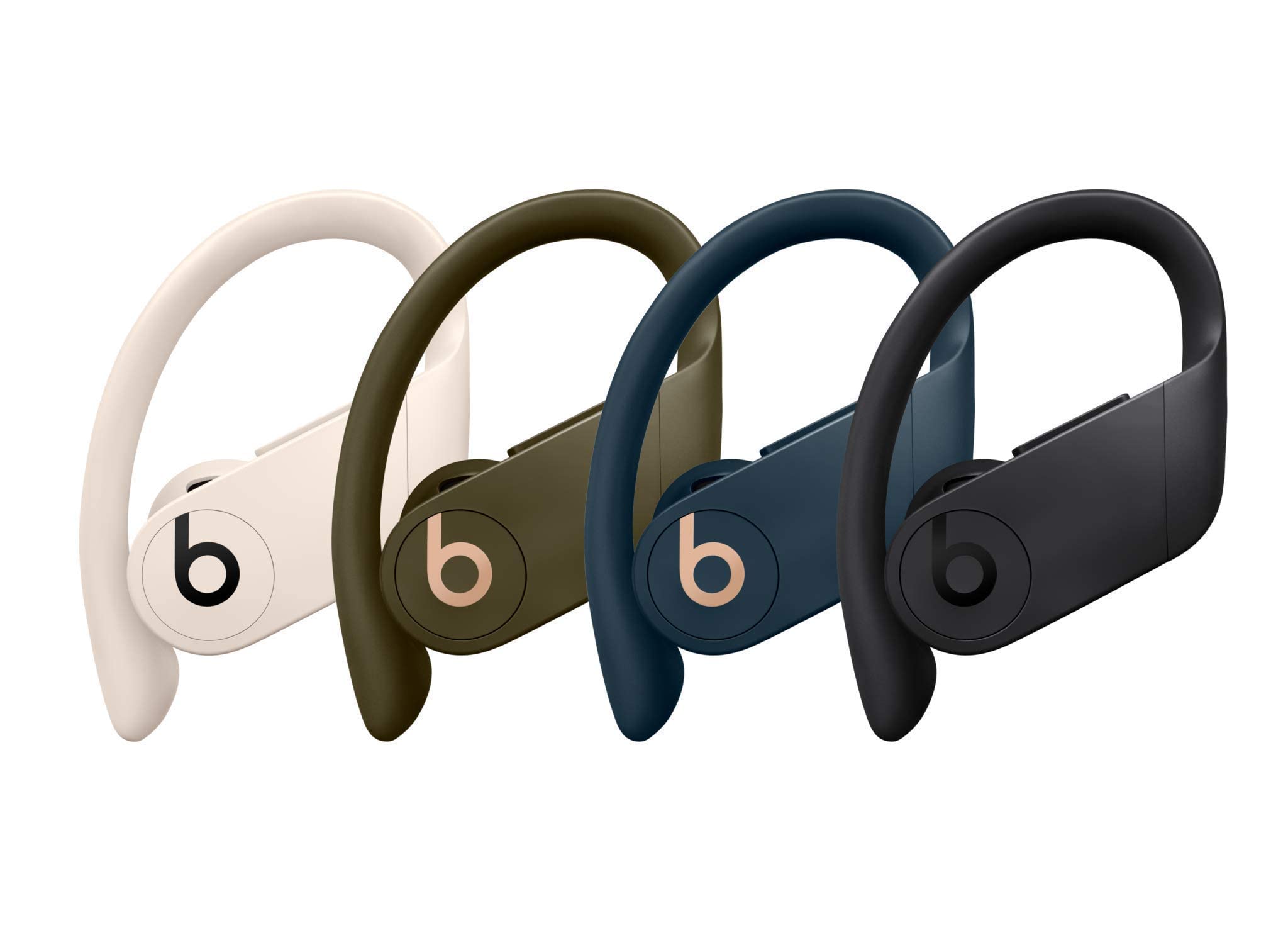 Beats Powerbeats Pro Wireless Bluetooth Earbuds - High-Performance Noise Cancelling Headphones, Sweatproof & Secure Fit for Workouts - Ivory (Renewed) - Perfect for Running, Gym & Outdoor Sports