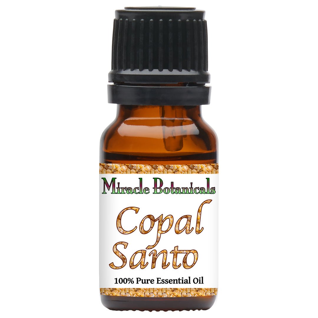 Premium Copal Santo Essential Oil (Bursera Copallifera) - 100% Pure Mexican Frankincense for Aromatherapy, Meditation & Spiritual Cleansing - Natural Stress Relief & Home Fragrance Solution