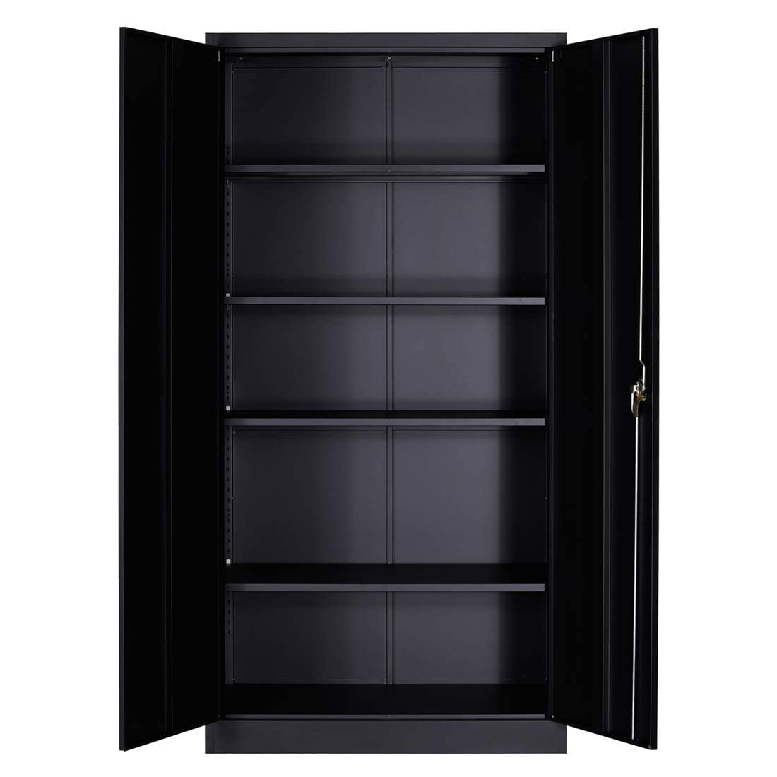 Metal Storage Cabinet with Locking Doors - 72