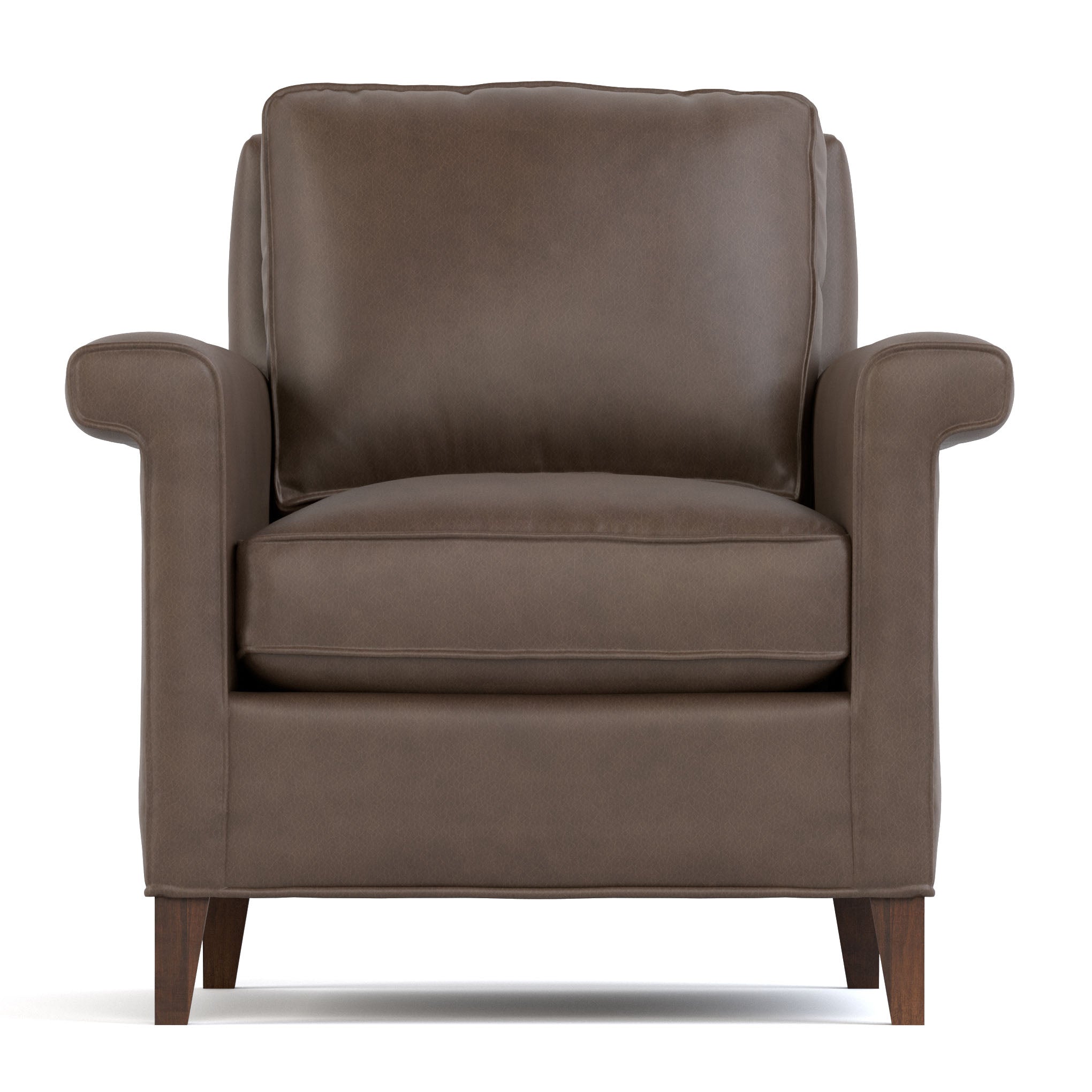 Belleville Chair - Modern Accent Chair for Living Room, Bedroom & Office - Comfortable Upholstered Armchair with Sturdy Metal Legs - Perfect for Relaxing, Reading & Decorating Small Spaces