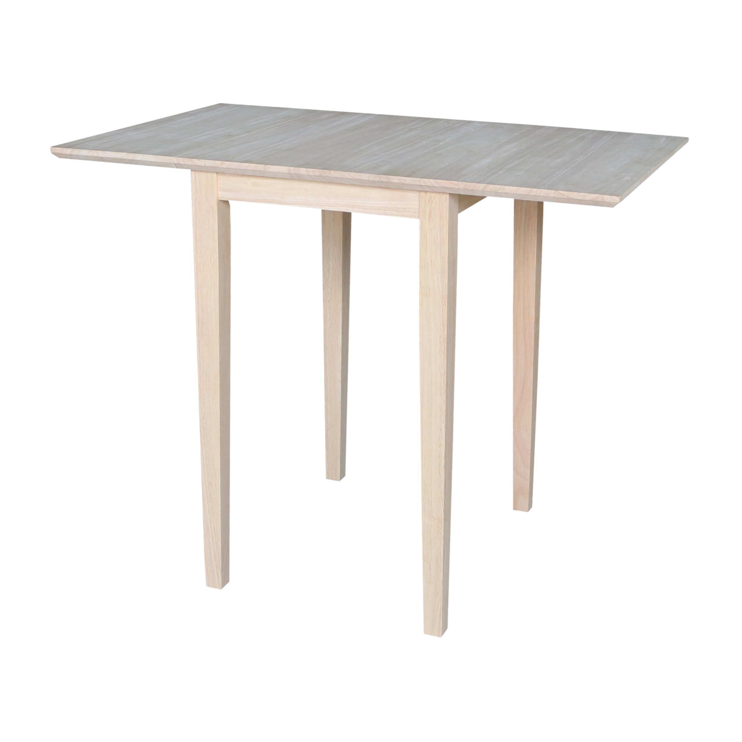 Solid Wood Drop Leaf Dining Table - 36