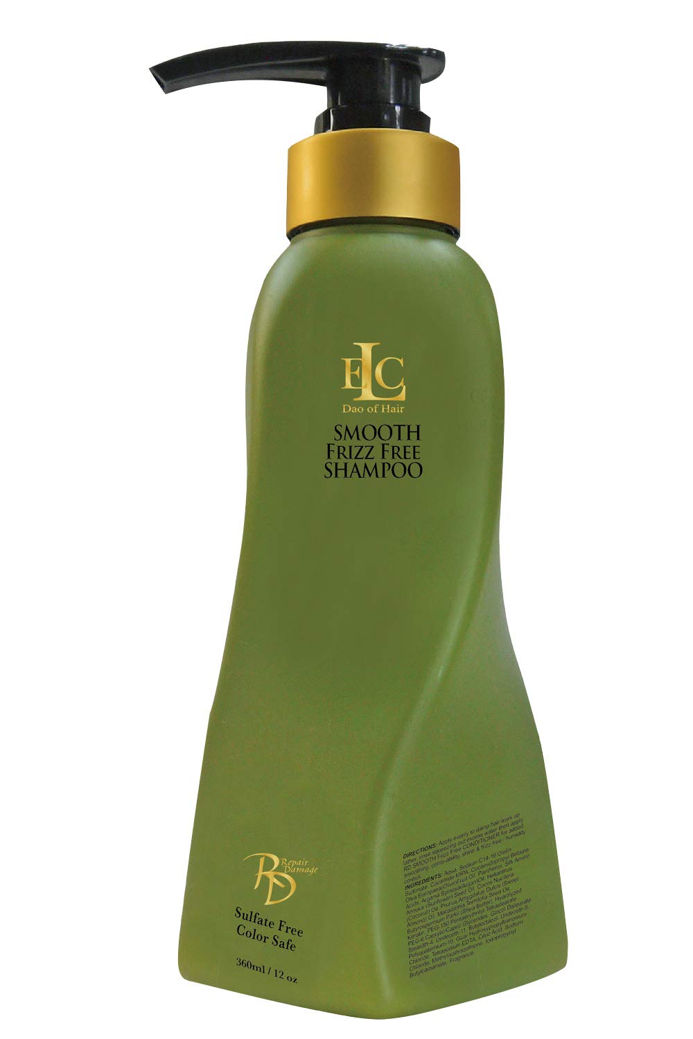 RD Repair Damage Smooth Frizz Free Shampoo 34 oz - Sulfate Free, Color Safe Hair Care for Damaged Hair - Perfect for Daily Use & Color-Treated Hair at Home or Salon