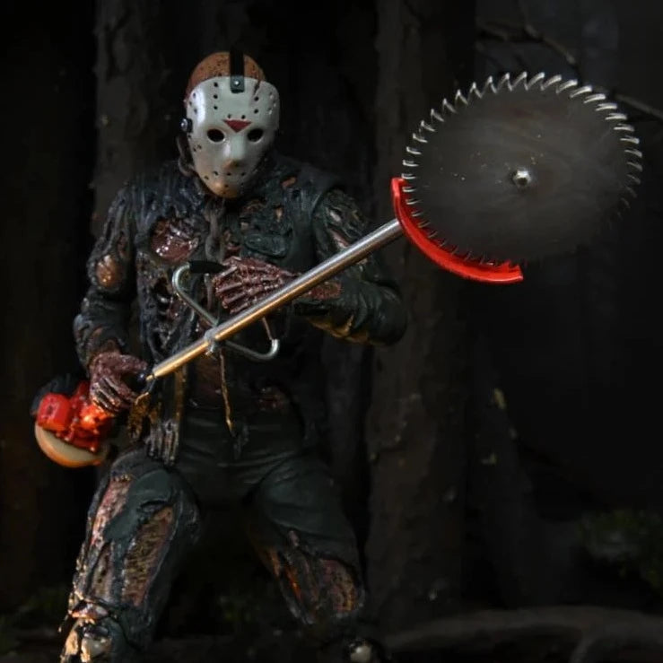 Friday the 13th Part VII Ultimate Jason (The New Blood) Action Figure - Horror Movie Collectible for Fans & Halloween Decor