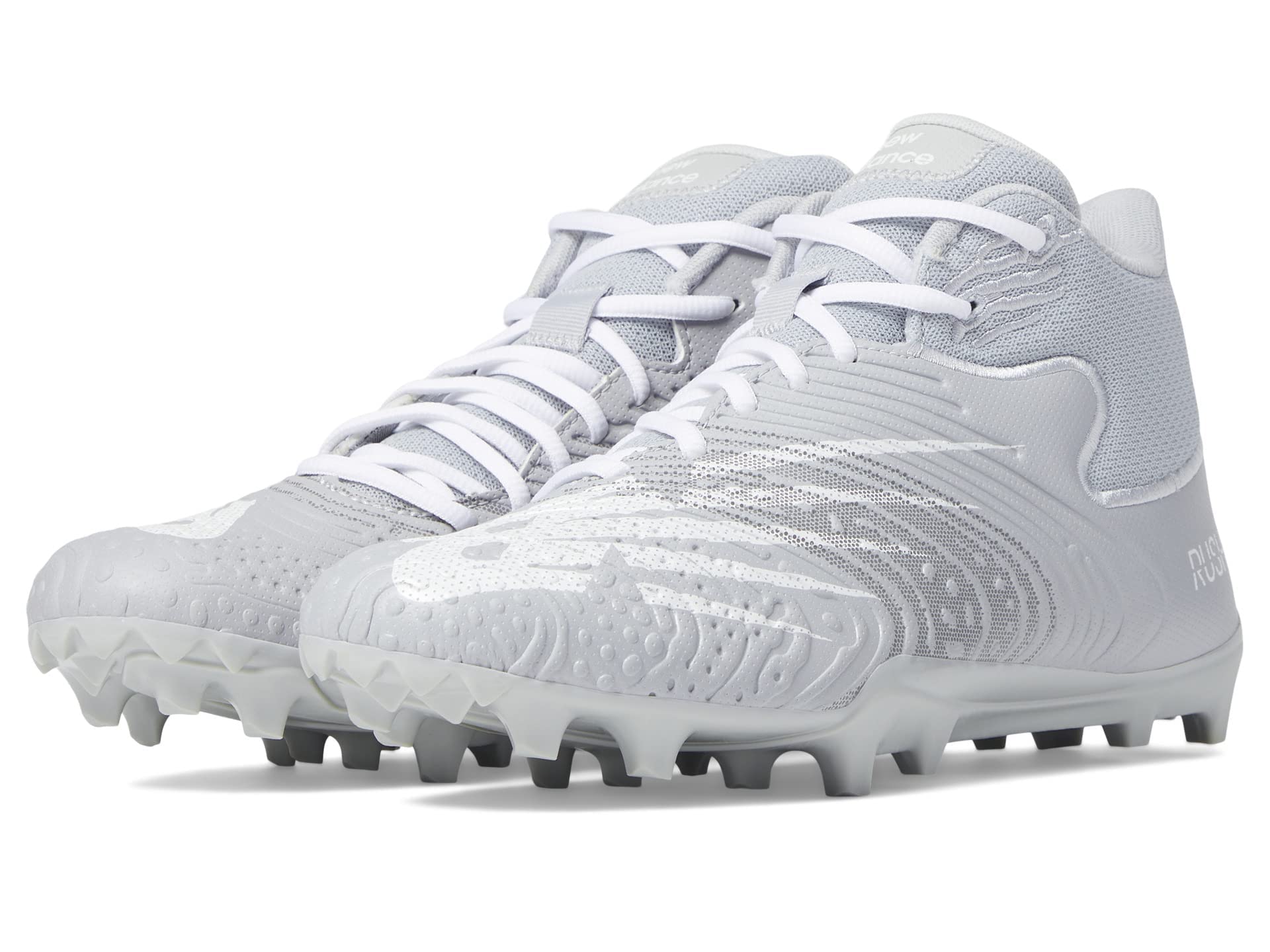 New Balance Men's Rush V3 Mid Lacrosse Shoe - Lightweight Performance Cleats for Lacrosse & Field Sports | Perfect for Training & Competitive Play