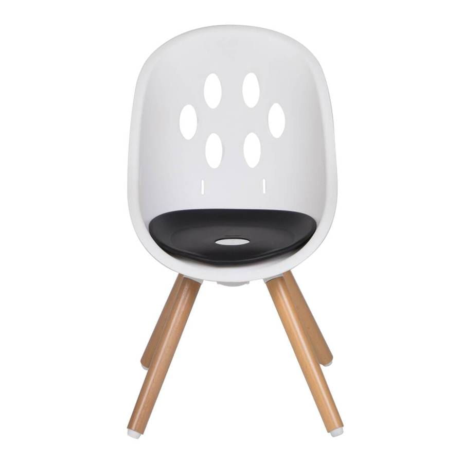 Phil&Teds Poppy Wooden High Chair - Adjustable Baby Feeding Seat with Safety Harness & Tray - Perfect for Dining, Weaning & Family Mealtime