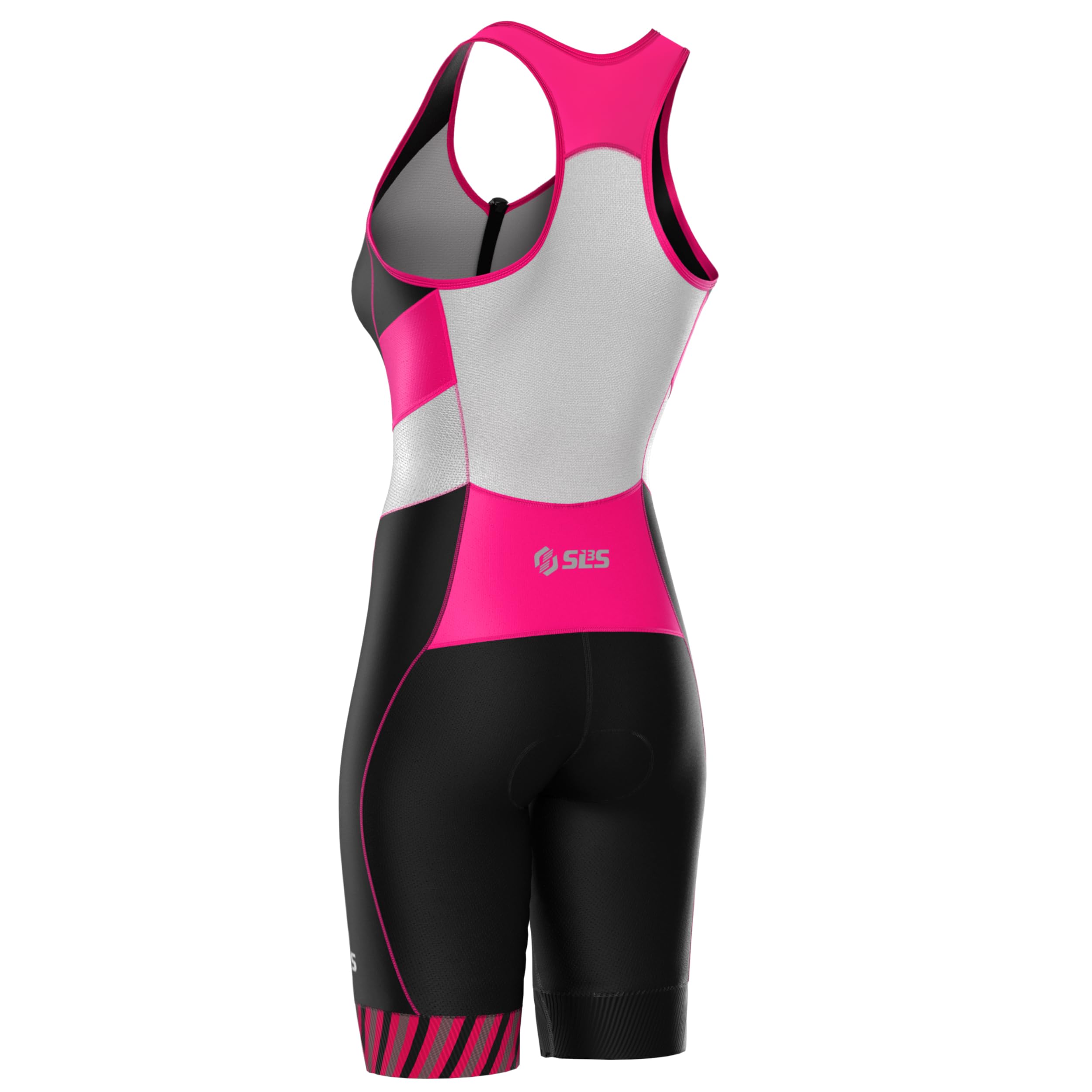 Women's Premium Triathlon Suit - PRO FX One Piece Trisuit for Female Athletes - No Shelf Bra - Ideal for Swimming, Cycling & Running Competitions
