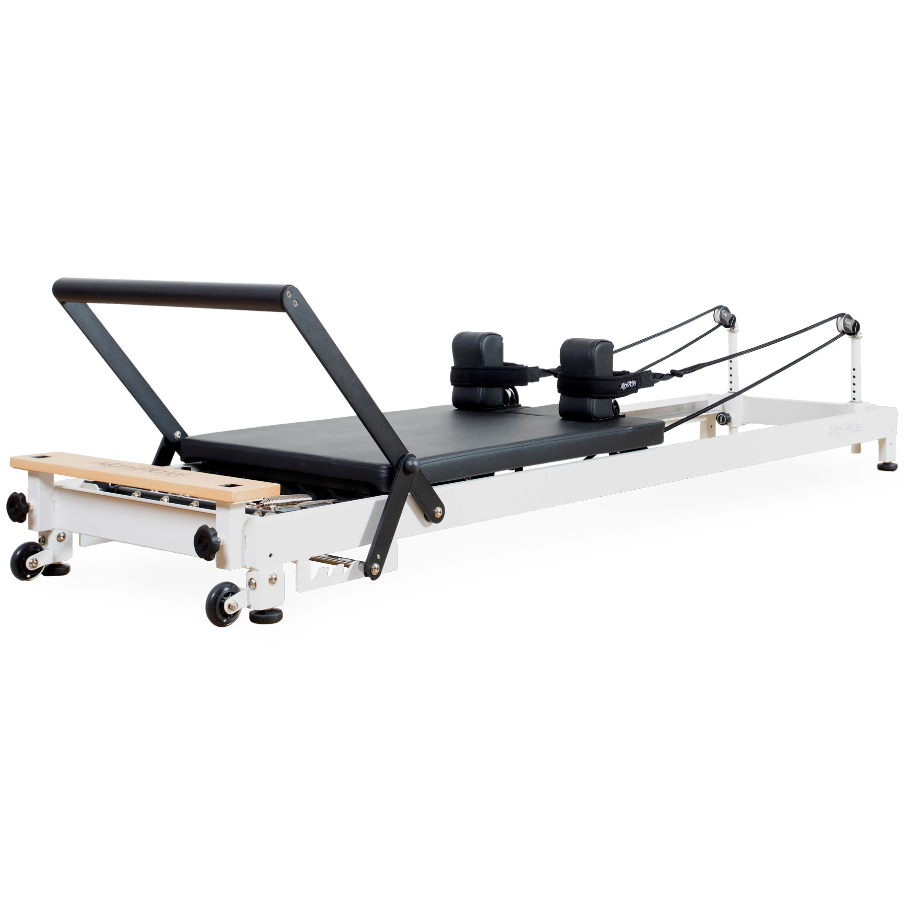 Align Pilates R8 Pro Pilates Reformer Machine - White | Professional Home & Studio Workout Equipment for Core Strength, Flexibility & Rehabilitation