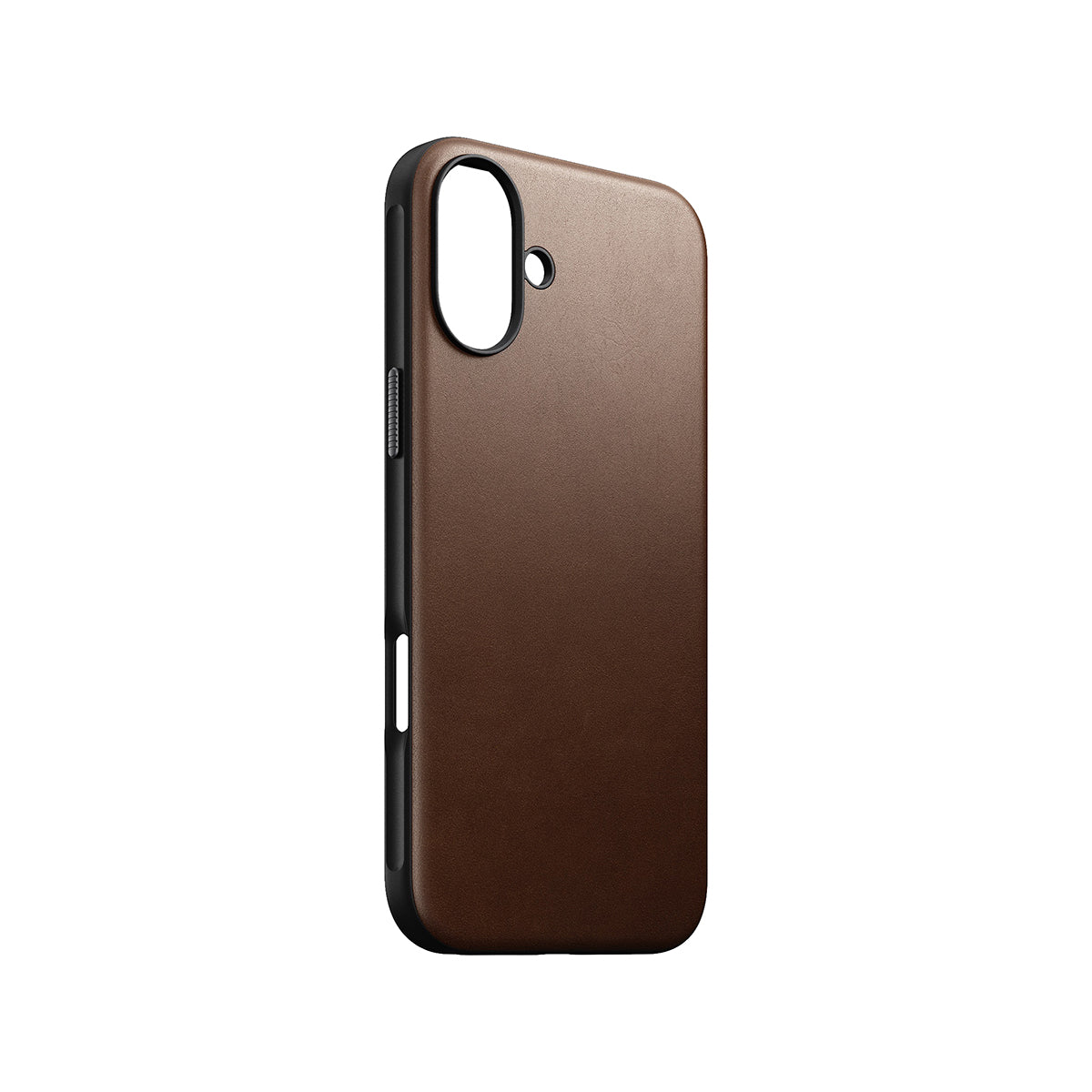Premium Genuine Leather Phone Case for iPhone 16 Plus - Slim Protective Brown Cover with Card Slot | Perfect for Business Professionals & Everyday Use