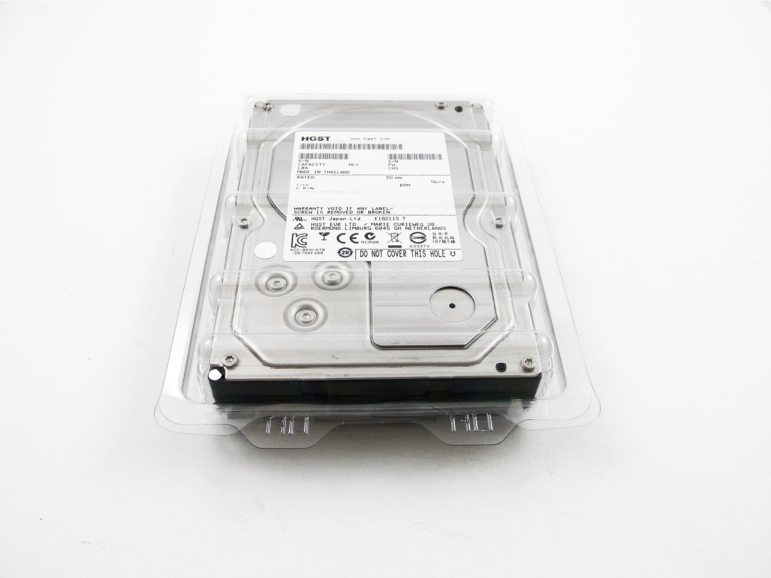 HGST Ultrastar 7K6000 6TB 7200RPM SATA 512E 3.5-Inch Internal Hard Drive with 128MB Cache - High Performance Storage for Servers, Data Centers & Enterprise Backup Solutions (Model: 0F23021)