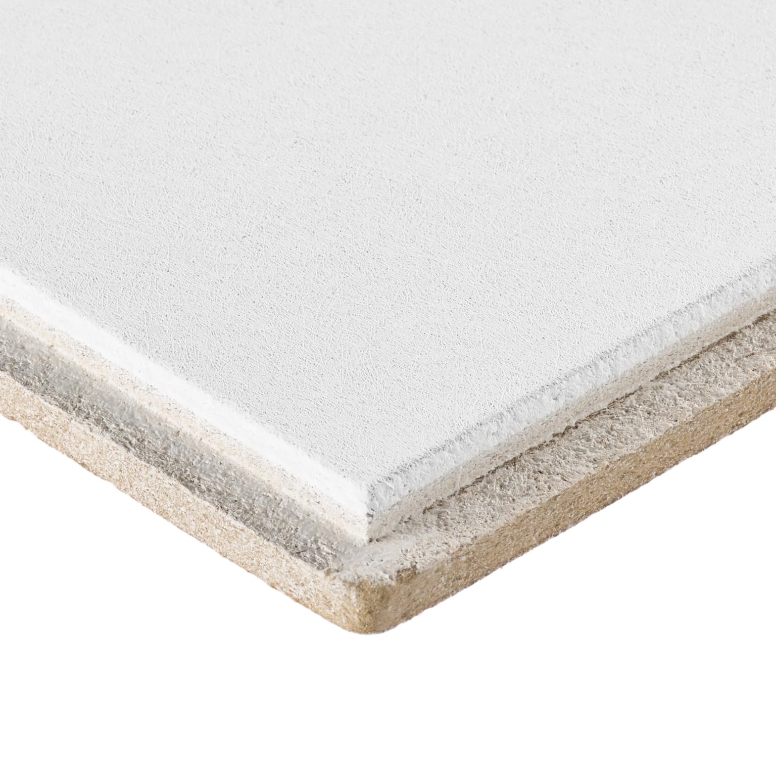 Armstrong Ceiling Tiles 2x2 - Pack of 16 White Acoustic Tiles for Suspended Grid System | Yuma 492 | Perfect for Office, Classroom & Home Drop Ceiling Installation