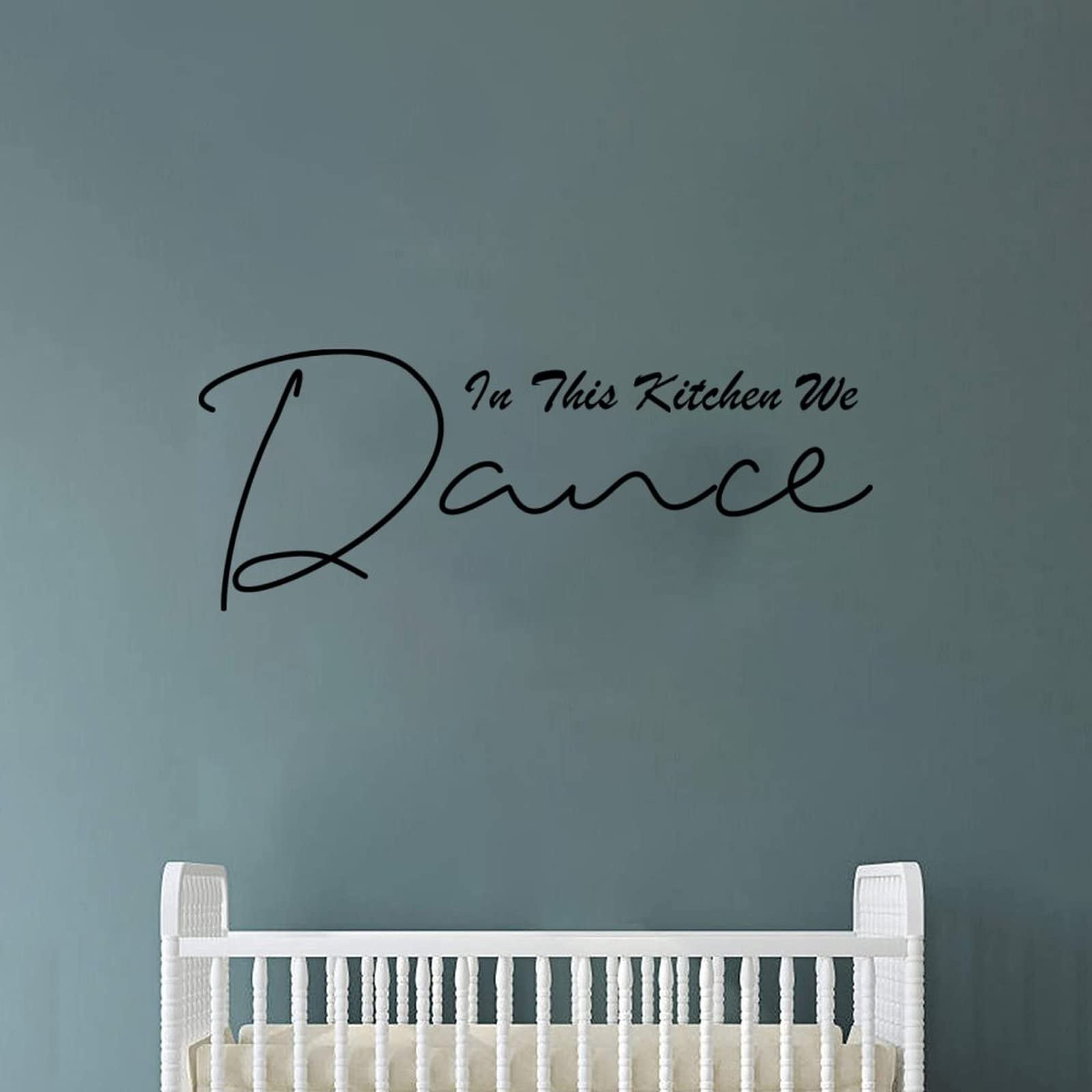 Dance Wall Stickers - Removable Kitchen Decor for Home, Nursery & Classroom - 22 Inch