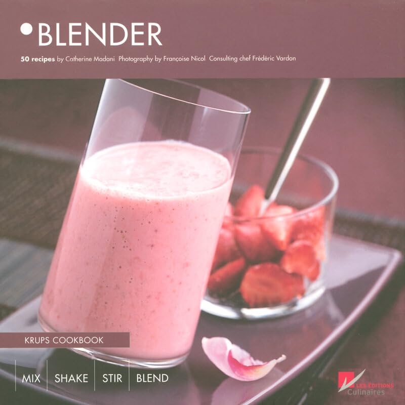 Krups High-Speed Blender for Smoothies, Juices & Food Prep - Powerful Kitchen Blender with Recipe Book - Perfect for Home Cooking, Healthy Drinks & Meal Preparation
