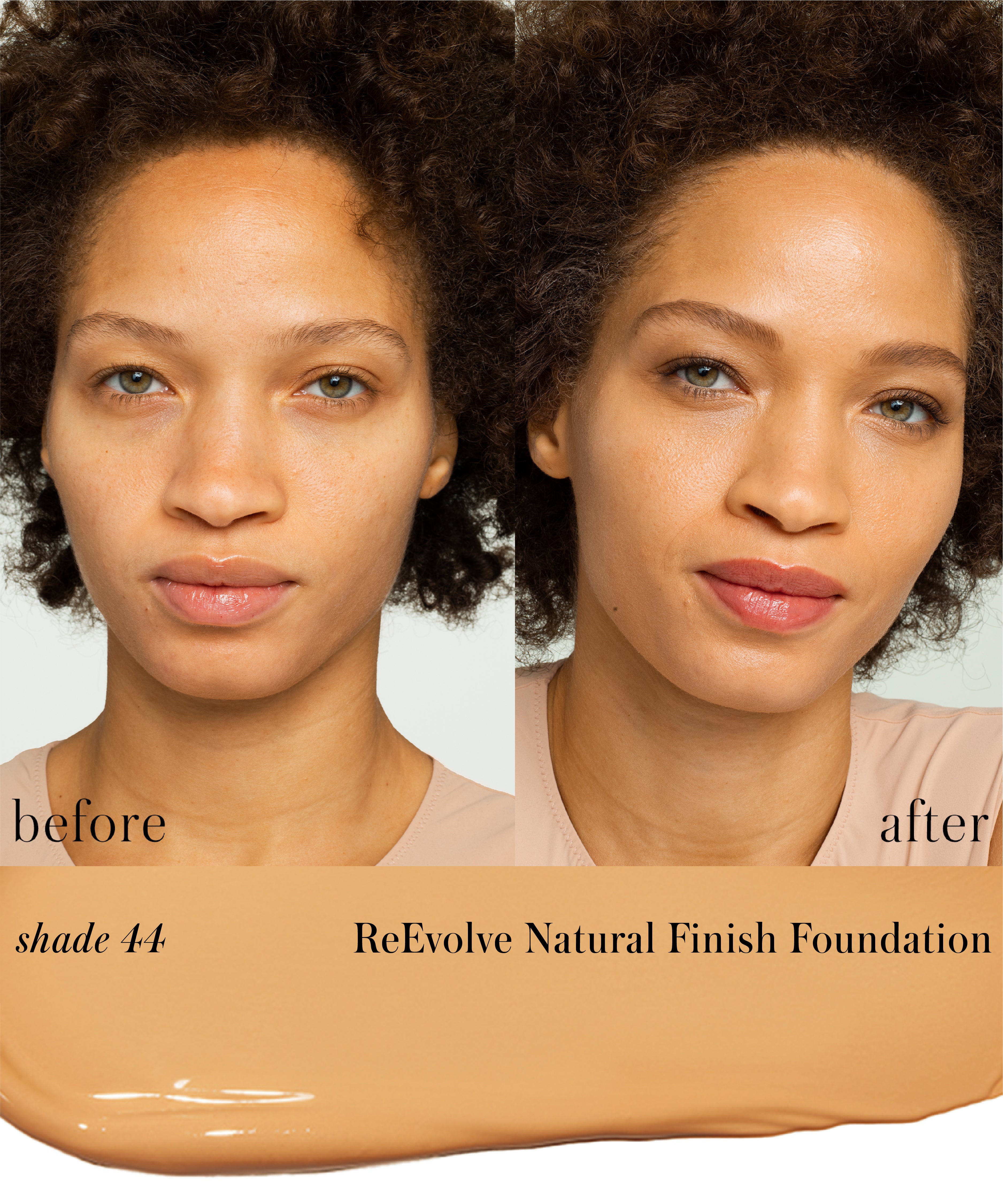 ReEvolve Natural Finish Liquid Foundation - Lightweight, Buildable Coverage for Flawless Skin | Perfect for Everyday Wear & Special Occasions