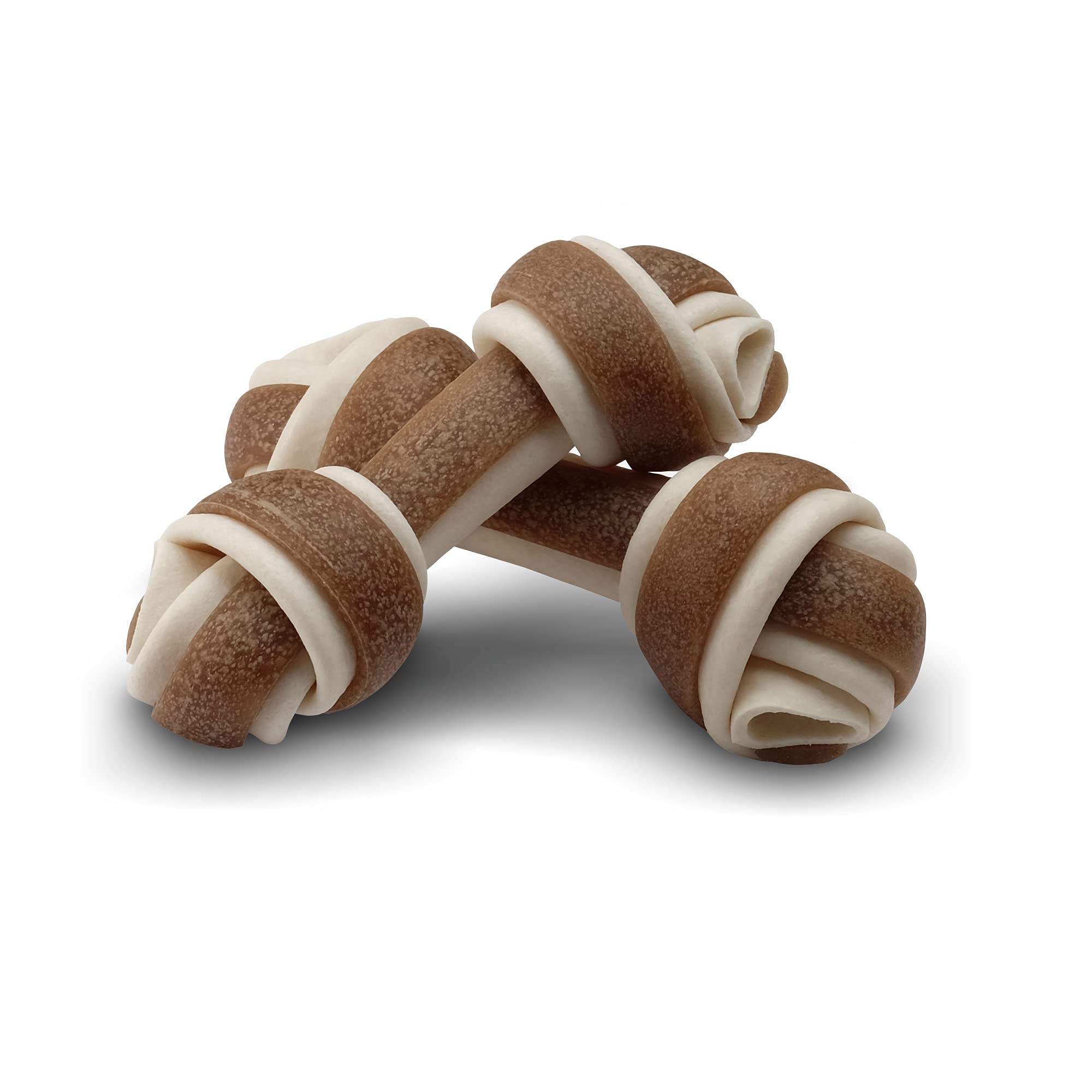 Zeus Better Bones Peanut Butter Flavor Mini Dog Treats - 24 Pack - Healthy Dental Chews for Small & Medium Dogs - Perfect for Training, Rewards & Teeth Cleaning