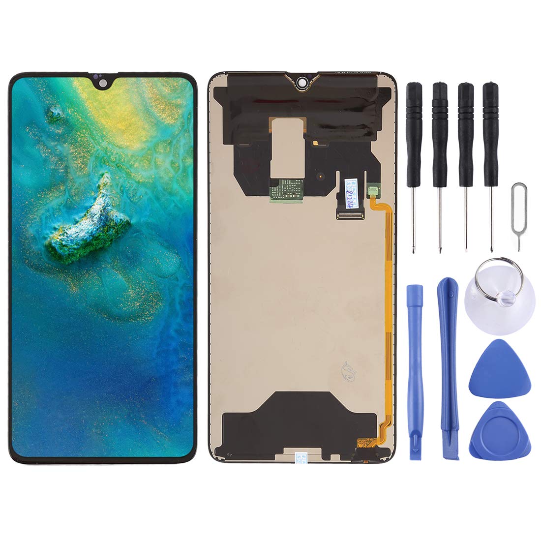 Original Title: Cell Phone Replacement Parts LCD Screen LCD Screen and Digitizer Full Assembly for Huawei Mate 20   Optimized Title: Huawei Mate 20 LCD Screen and Digitizer Full Assembly Replacement - High-Quality Phone Repair Parts for Display Fix - Perfect for DIY Repairs & Professional Technicians