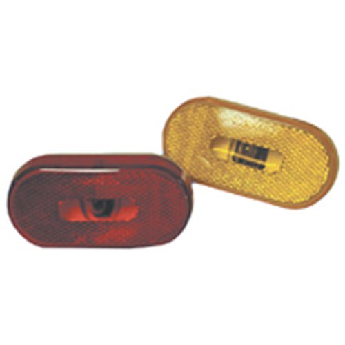 89-121A Amber Replacement Lens for Command Classic Clearance Light - Heavy Duty Truck & Trailer Lighting Accessory - Perfect for Road Safety & Vehicle Maintenance