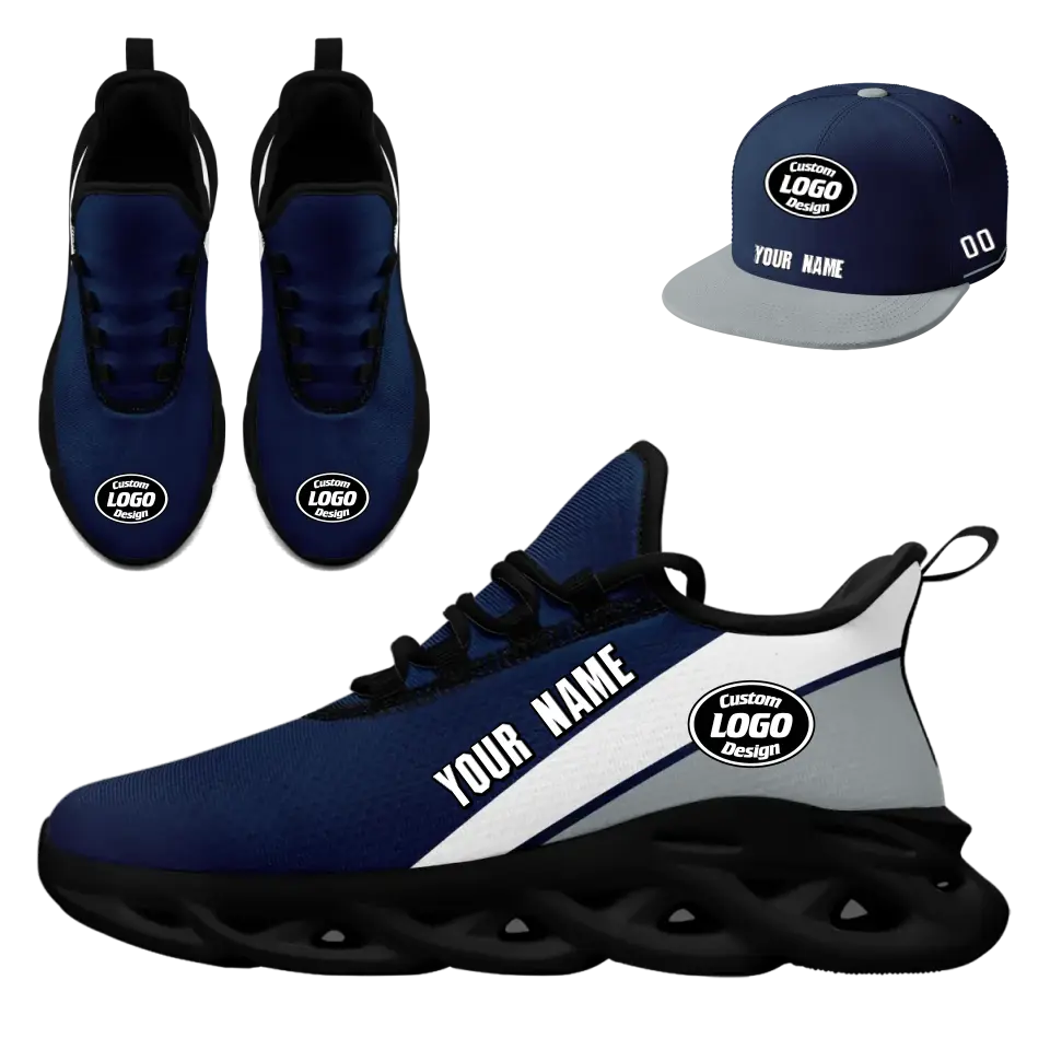 Custom Maxsoul Sneaker & Hat Gift Set - Personalized Sneakers & Apparel Combo for Brand Promotion, Fan Festivals, Events & Special Occasions | Perfect for Sports Enthusiasts, Gift Giving & Corporate Merchandise