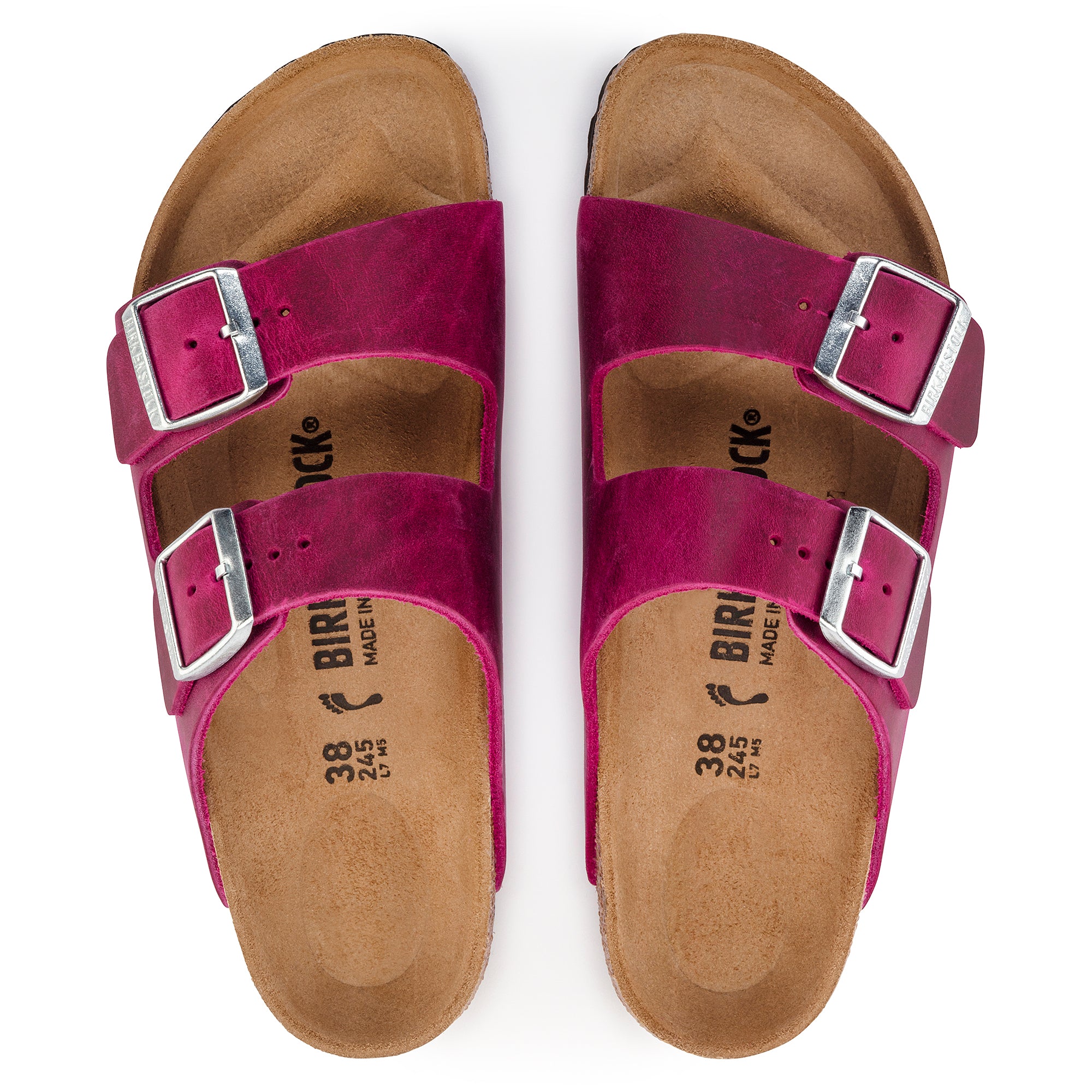 Birkenstock Arizona Classic Footbed Sandals - Genuine Oiled Leather Unisex Comfort Shoes | Perfect for Casual Wear, Beach, Travel & Everyday Use