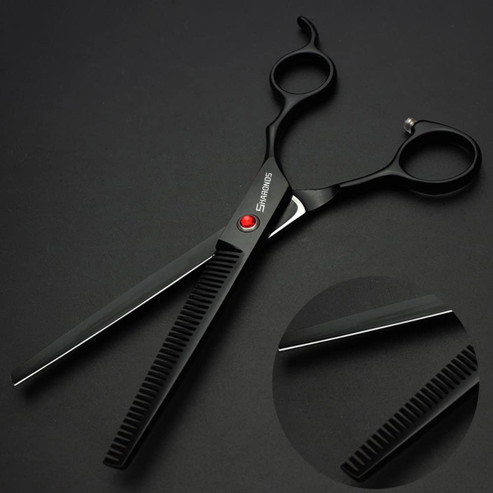 Professional 7/7.5 Inch Hair Cutting Scissors - Sharp Stainless Steel Barber Shears for Precision Haircuts | Perfect for Salon Stylists & Home Hairdressing