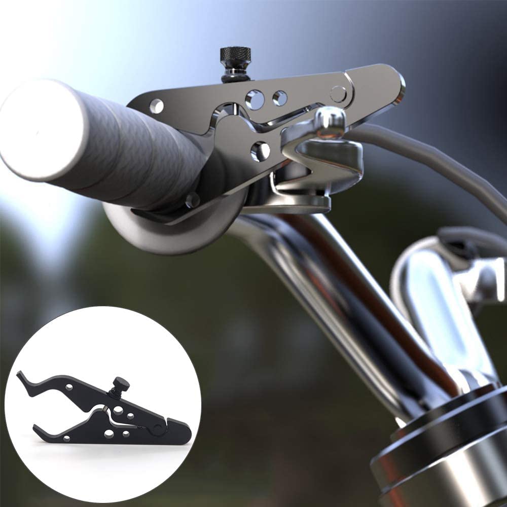 Universal Motorcycle Cruise Control Throttle Clamp - Silicone Ring Throttle Assist Wrist Support for Long Rides, Highway Cruising, and Touring