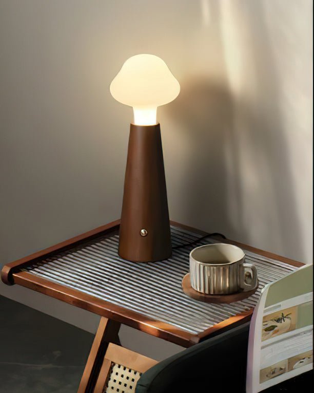 Cloudlet Table Lamp - Modern LED Nightstand Light with USB Port, Touch Control & Adjustable Brightness - Perfect for Bedroom, Living Room & Office Decor
