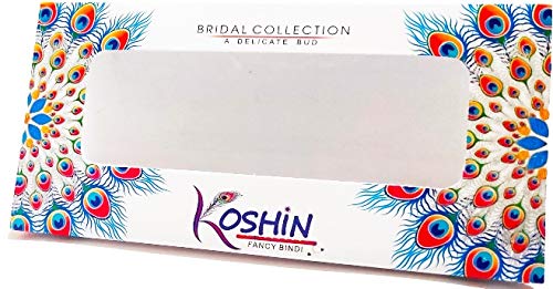 Red and Black Round Bindi for Women & Girls - 6mm Double Shade Forehead Decoration (Pack of 2) | Perfect for Weddings, Festivals & Traditional Outfits