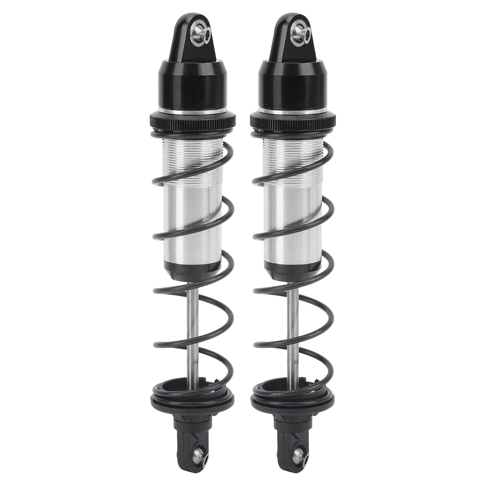 **SUNGOOYUE 2PCS 180mm RC Front Damper Shock Absorber - Upgrade Stability for ARRMA 1:5 Scale RC Cars (Black) - Perfect for Off-Road Racing & Bumpy Terrains**