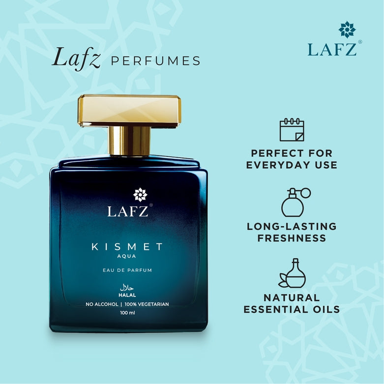 Kismet Aqua Eau De Parfum for Women - Long Lasting Floral Fragrance | Perfect for Date Night, Office & Special Occasions