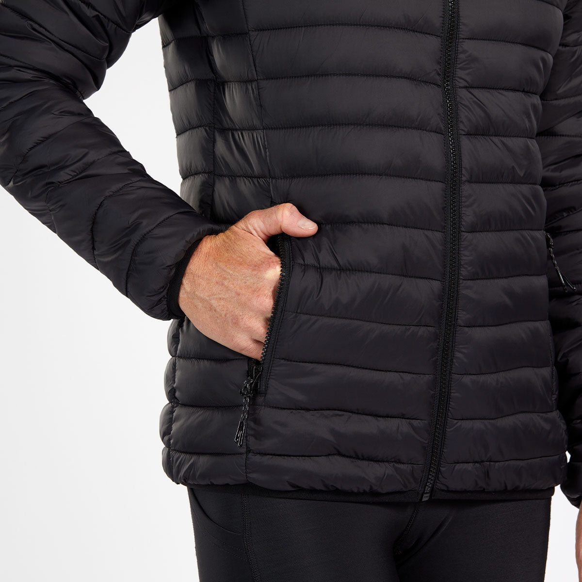 Women's Ultra Lightweight Puffer Jacket - Winter Warm Coat, Waterproof & Windproof, Black - Perfect for Skiing, Hiking & Cold Weather Fashion