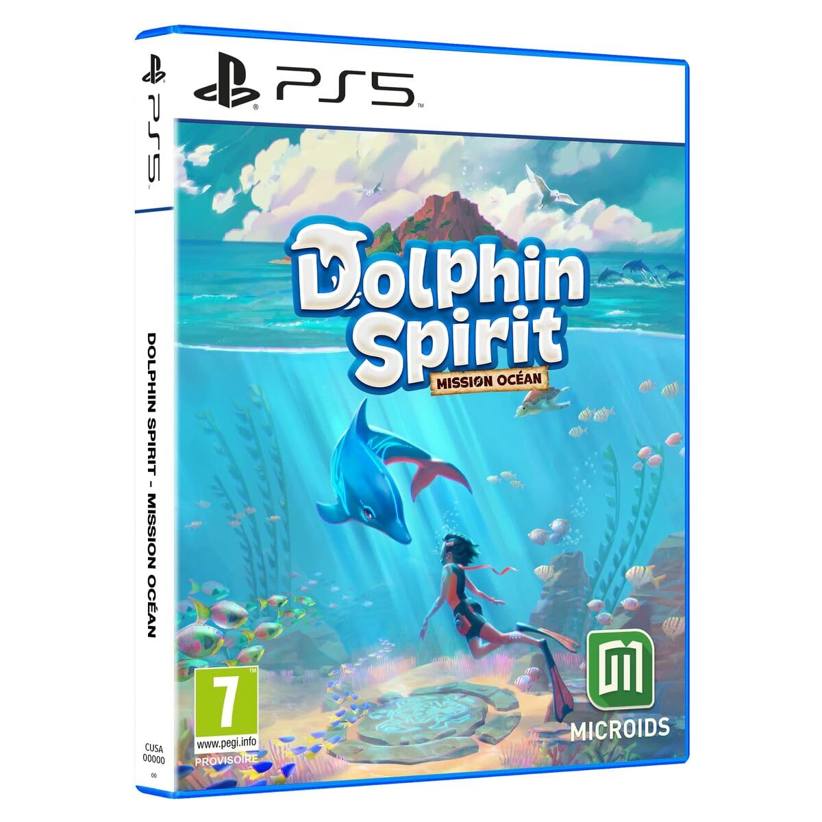 DOLPHINS - MISSION OCEAN PS5 Game | Underwater Adventure Action Game for PlayStation 5 | Perfect for Marine Life Enthusiasts & Action Game Lovers