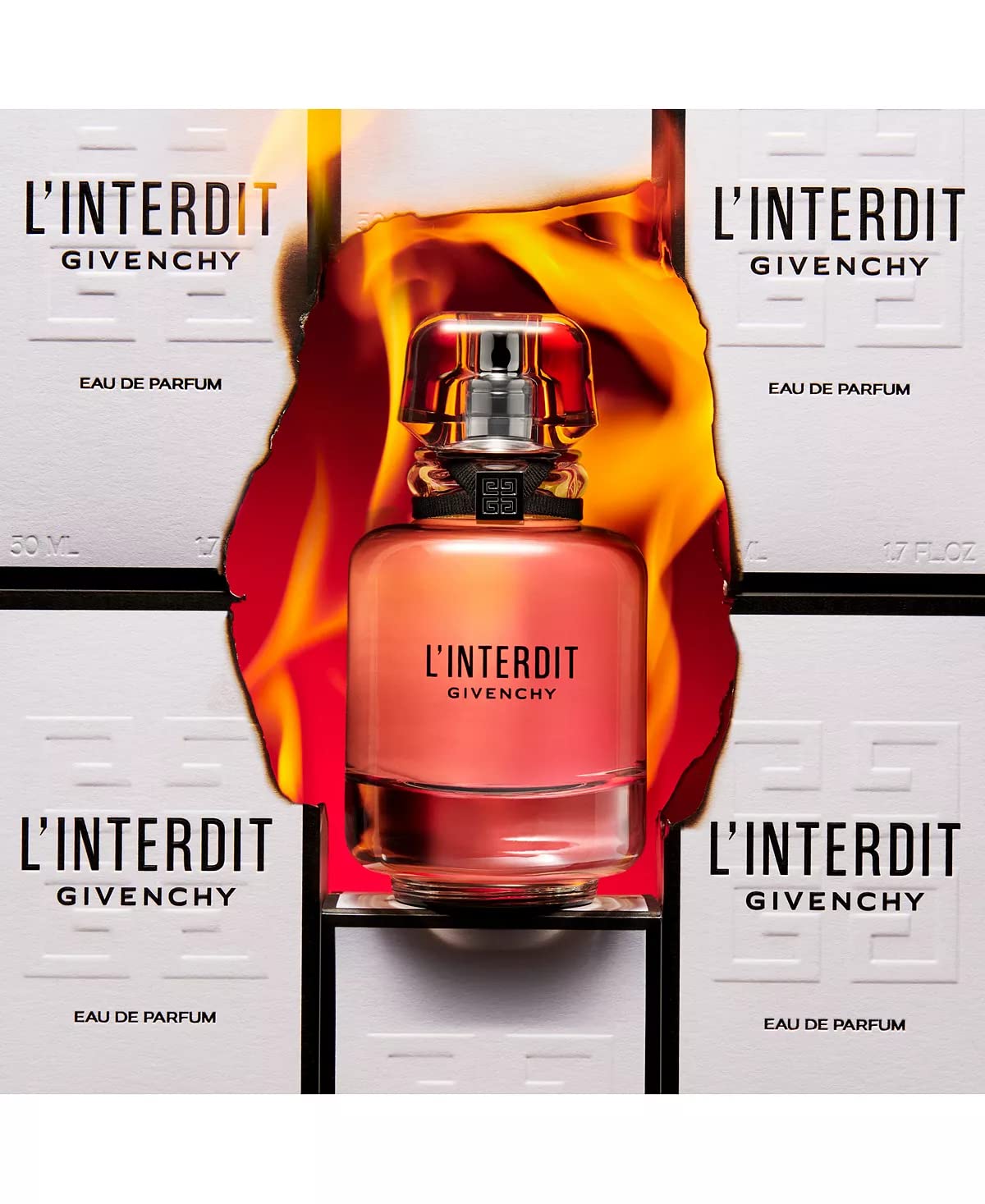 Givenchy L'INTERDIT 3-Piece Luxury Gift Set for Women - 2.7oz Eau De Parfum Spray + 2.5oz Body Lotion + 2.5oz Shower Oil - Perfect for Valentine's Day, Anniversary & Birthday Gifts