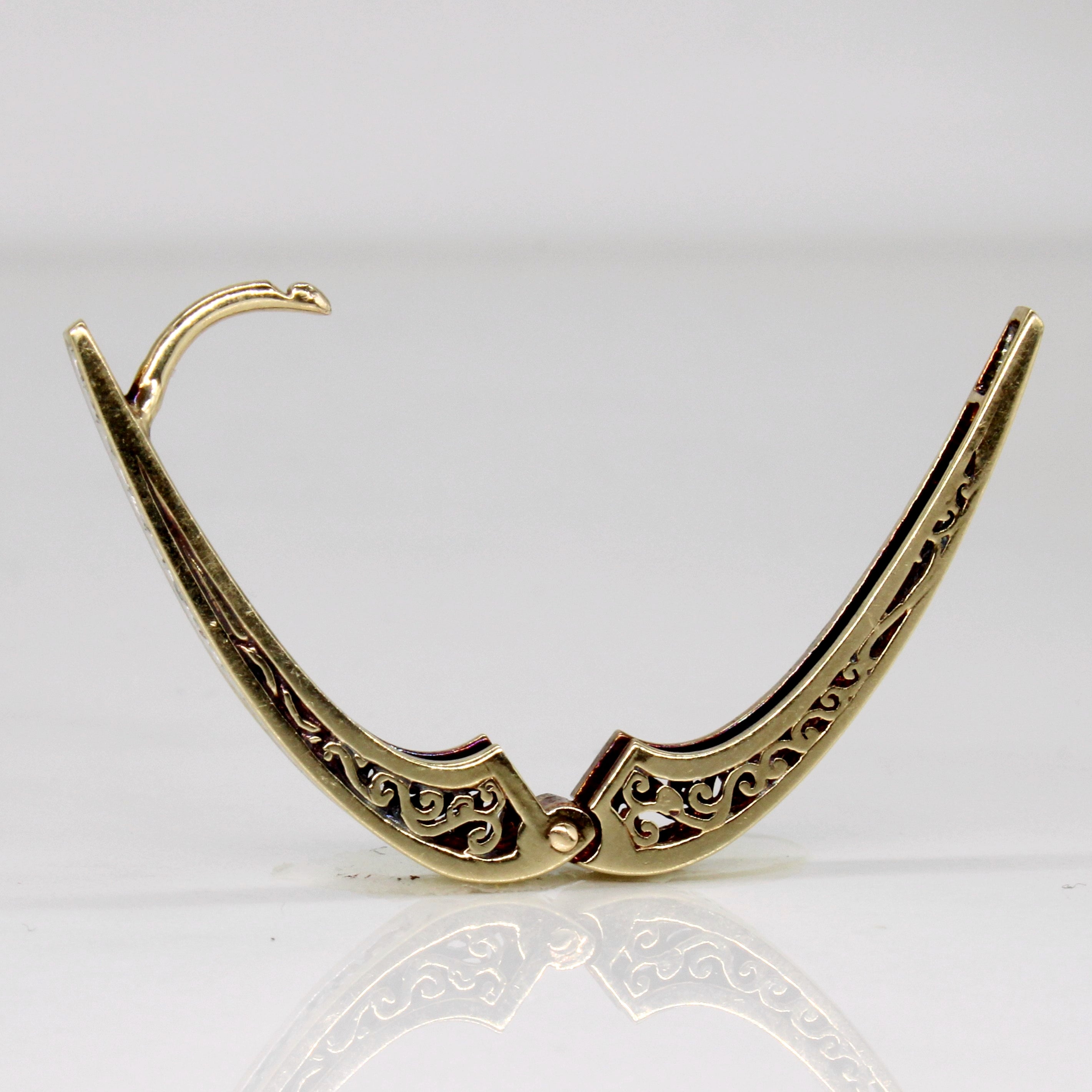 10K Gold Diamond Hoop Earrings 0.23ctw - Elegant Dainty Circle Earrings for Women, Perfect for Everyday Wear, Parties & Special Occasions