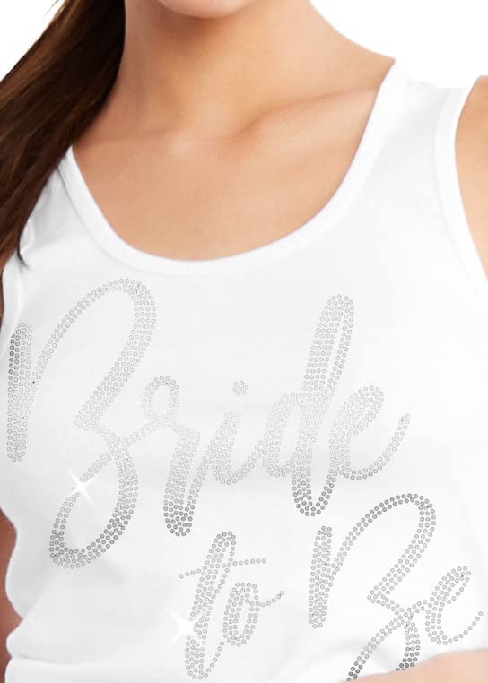 Glam Bride to Be (White)